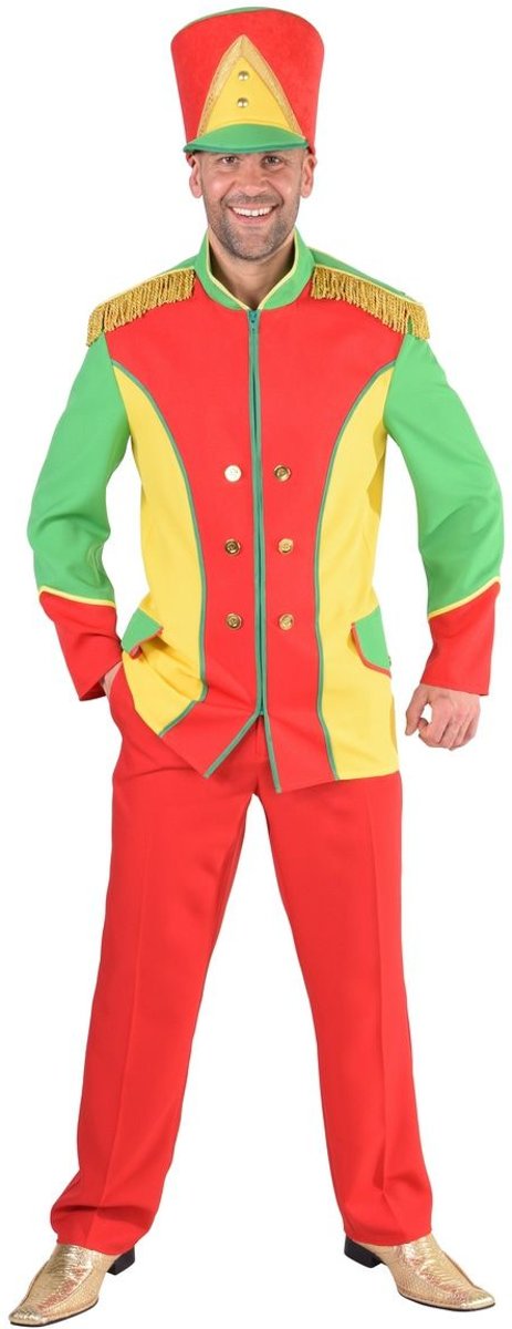 Limburg Kostuum | Jas Limburgse Fanfare Harmonie Man | Medium | Carnaval kostuum | Verkleedkleding